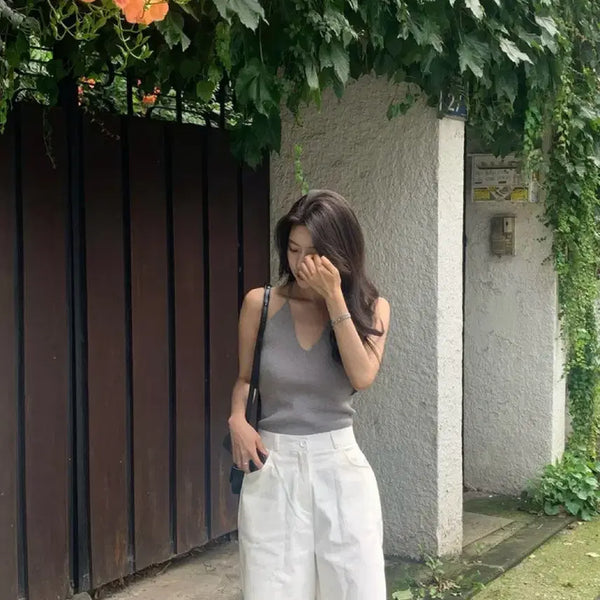 [BUNJANG] SIOV White Bermuda Pants S New / 시오브 화이트 버뮤다 팬츠 s 새상품