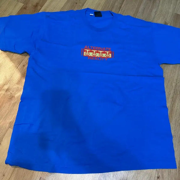 [BUNJANG] OBEY Alternate Reality T-Shirt Royal Blue L / 오베이 얼터네이트 리얼리티 반팔티 로얄 블루 L 166911653