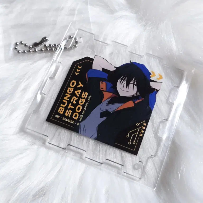 [BUNJANG] Bungo Stray Dogs Ranpo Edogawa Animate Cafe Collaboration Acrylic Keyring (Sealed) / 문스독 란포 애니메이트 카페 콜라보 키링 미개봉