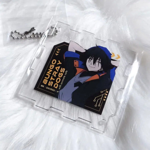 [BUNJANG] Bungo Stray Dogs Ranpo Edogawa Animate Cafe Collaboration Acrylic Keyring (Sealed) / 문스독 란포 애니메이트 카페 콜라보 키링 미개봉