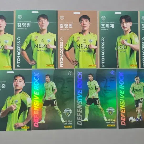[BUNJANG] 2026 K League Panini Card Jeonbuk Hyundai Bundle Set / 2026 k리그 파니니 카드 전북현대 일괄 판매