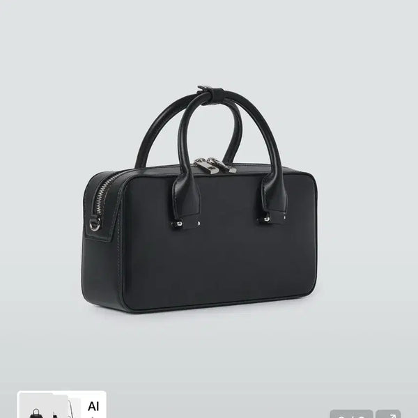 [BUNJANG] Musinsa Standard Women's Brick Leather Tote Bag Shoulder Bag / 무신사 스탠다드 우먼즈 브릭 토트백 레더백 레더토트백 숄더백