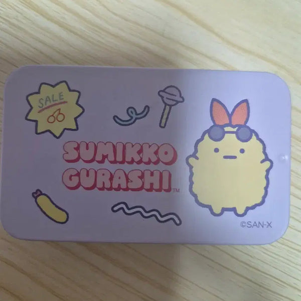 [BUNJANG] Sumikko Gurashi Ebi Furai no Shippo Tin Case / 스미코구라시 에비후라이 노싯포 틴케이스 판매해요.