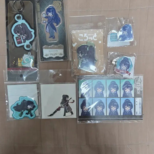 [BUNJANG] Limbus Company Hong Lu Acrylic Keychain Bundle Set / 림버스 컴퍼니 홍루 아크릴 키홀더 등 일괄