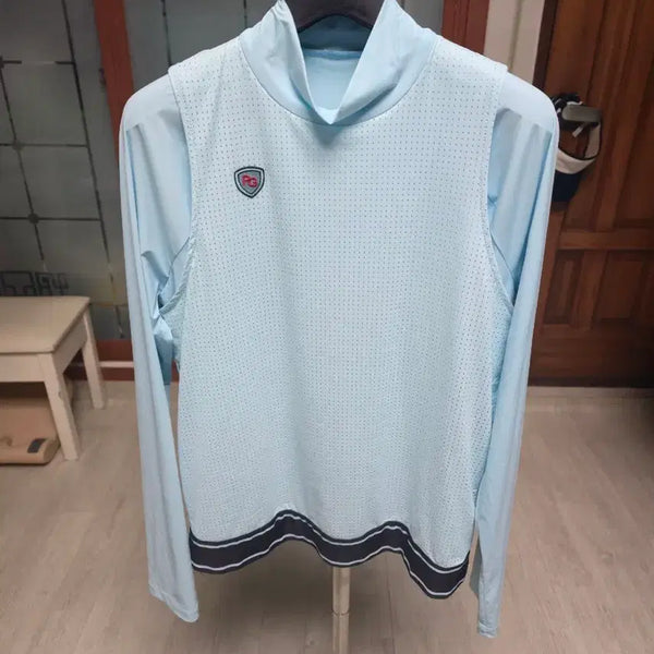 [BUNJANG] Parigates Women's Summer Cooling Long-Sleeve T-Shirt with Integrated Vest (Size 95, Like New) / 여성2(95)파리게이츠정품,조끼일체형냉감긴팔티셔츠(거의새것)