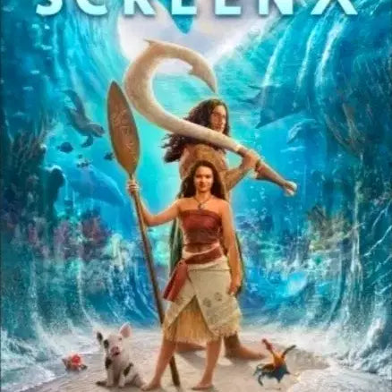 [BUNJANG] Moana ScreenX Poster / 모아나 스크린엑스 포스터 디즈니