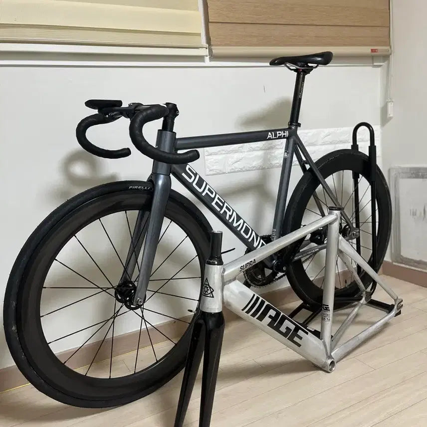 [BUNJANG] Age Supra Chrome Silver Frame / 에이지수프라 크롬실버 프레임