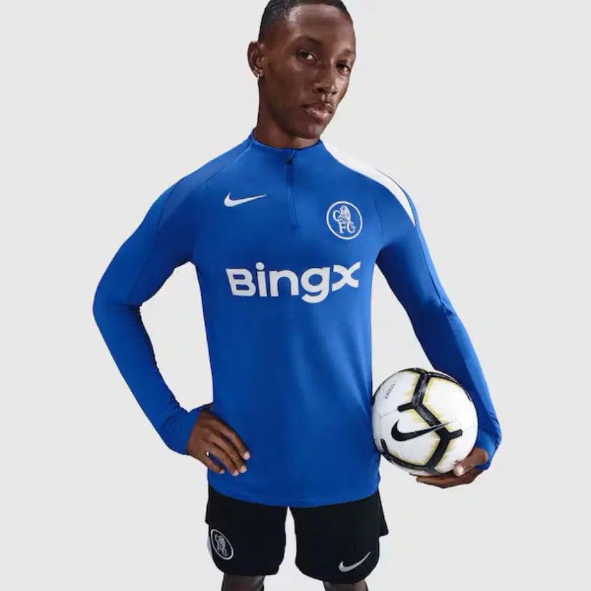 [BUNJANG] Nike Chelsea 25-26 Training Top - Size L / 나이키 25-26 첼시 트레이닝 탑