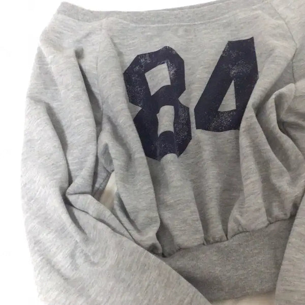 [BUNJANG] One Shoulder Sweatshirt / 에이블리 원숄더 맨투맨 오프숄더 스포티