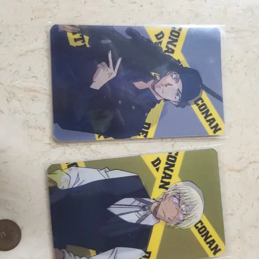 [BUNJANG] Detective Conan Lenticular & Photocard Set (Amuro Tooru) / 명탐정 코난 렌티큘러 및 포토카드