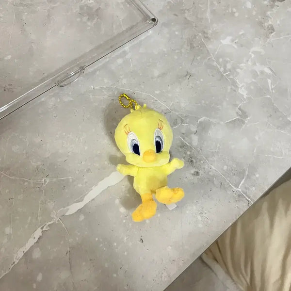 [BUNJANG] Tweety Bird Plush Keychain / 트위티 인형 키링