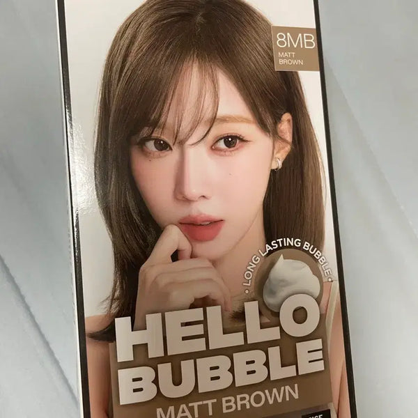 [BUNJANG] Mise-en-scène Hello Bubble 8MB Matte Brown Hair Dye / 윈터 염색
