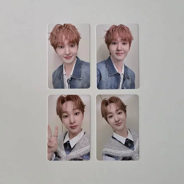 [BUNJANG] ONEW Percent Encore Concert Jjingu Booth Bundle Set Photocard / (4장 일괄) 온유 퍼센트 앵콜 콘서트 찡구부스 포카
