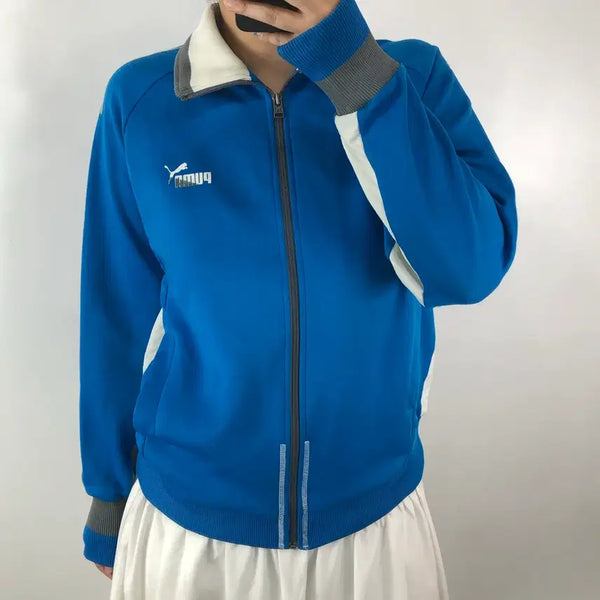 [BUNJANG] Puma Blue Jersey / [M] 푸마 블루 져지