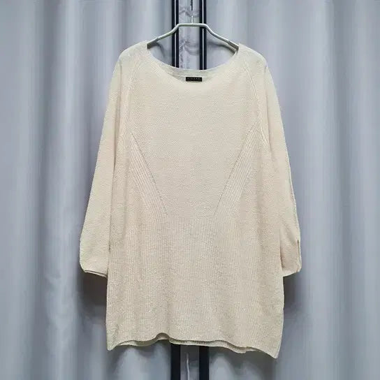 [BUNJANG] Sisley Linen Loose Knit Summer Top / 시슬리 린넨 루즈 홀가 썸머 여름 니트
