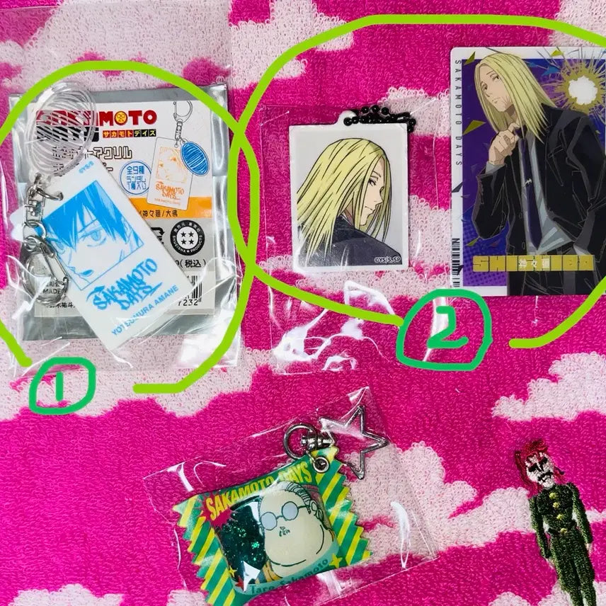 [BUNJANG] Sakamoto Days Keyring / 사카모토데이즈 키링
