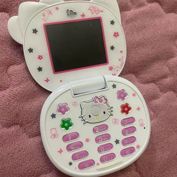 [BUNJANG] Hello Kitty Feature Phone / (고전/희귀) 헬로키티 핸드폰 피처폰