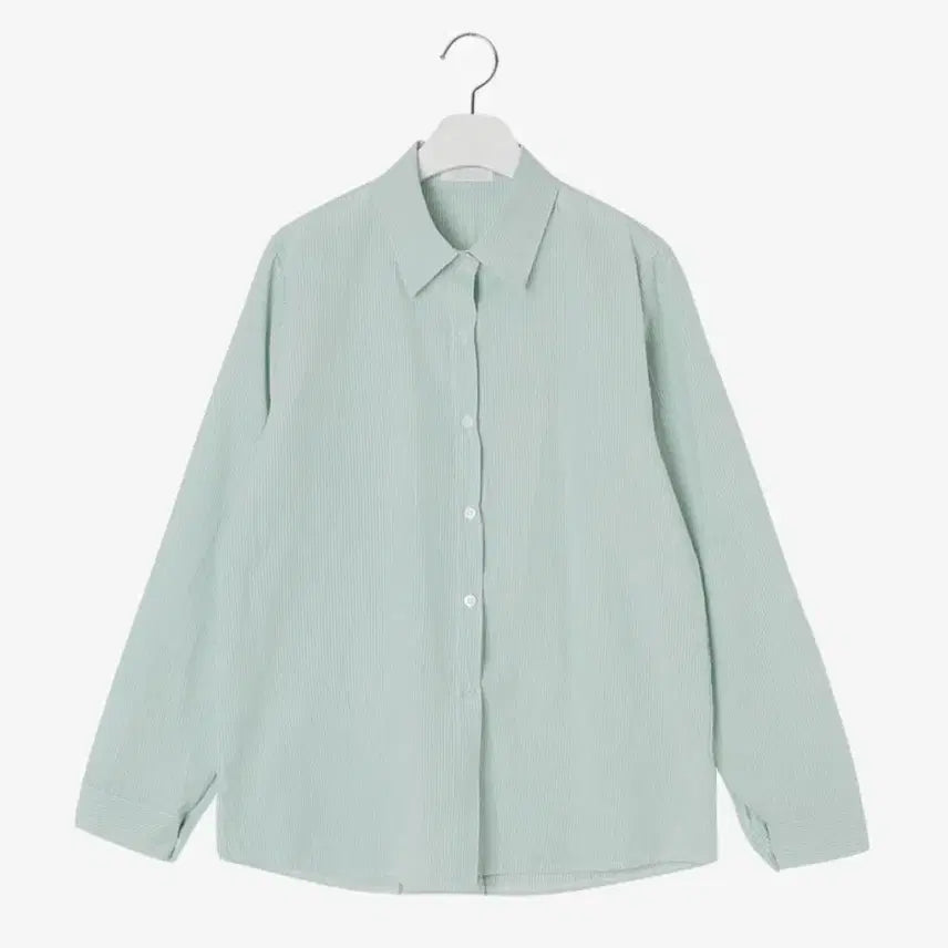 [BUNJANG] Striped Transitional Shirt / 스트라이프 간절기 남방 셔츠