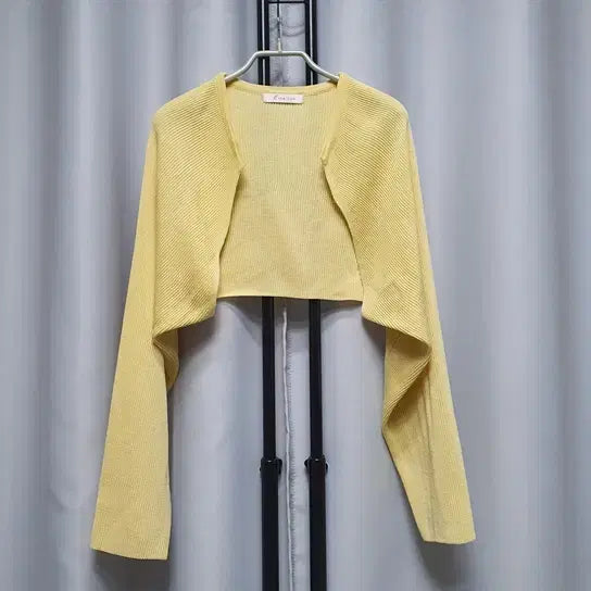 [BUNJANG] Melbon Summer Ribbed Bolero Cardigan / 멜본 여름 골지 볼레로 가디건 살안타템