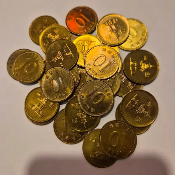 [BUNJANG] 1996 10 Won Coin Bundle (30 pieces) / 1996년 10원 동전 30개 일괄