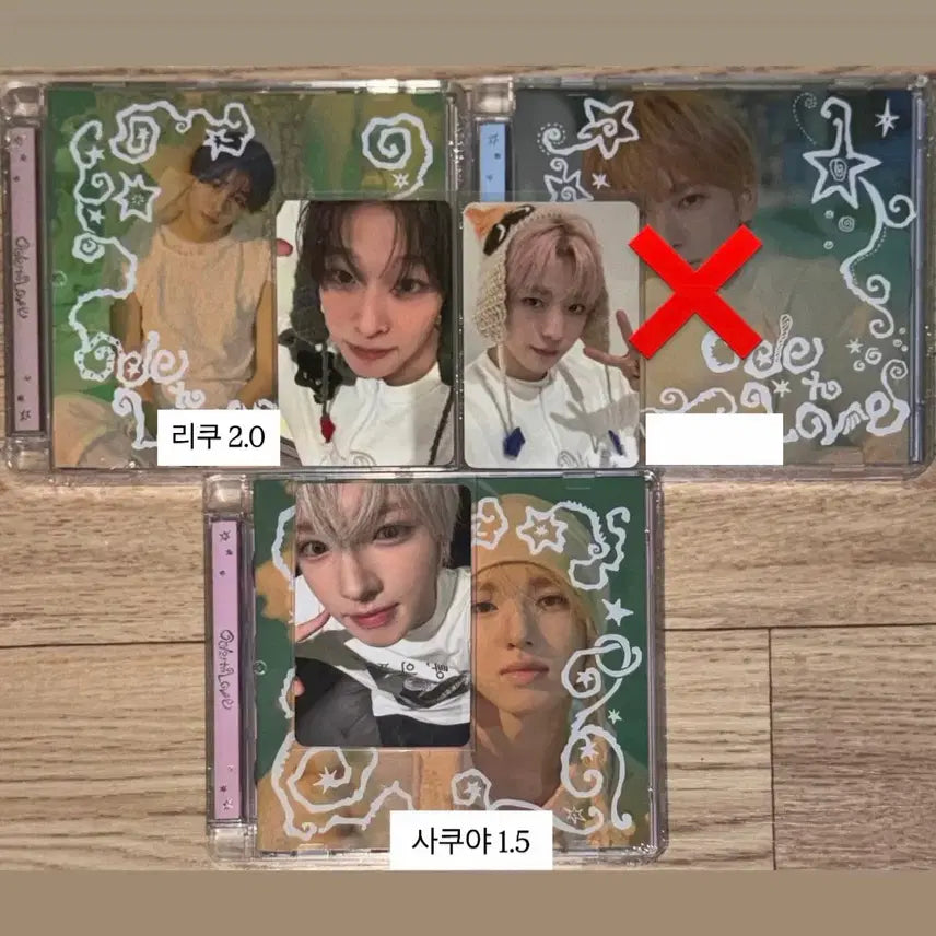 [BUNJANG] NCT Wish Riku Yuushi Sakuya Apple Music Lucky Draw Photocard Set / 리쿠,유우시,사쿠야)엔시티위시오드투러브애플뮤직럭드시온재희료포카분철판매