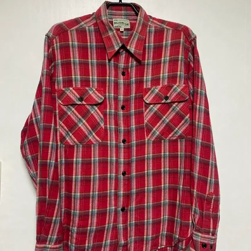 [BUNJANG] Big John Vintage Flannel Check Shirt - Medium / [BIG JOHN] 빅존 빈티지 플란넬 체크 셔츠 M사이즈