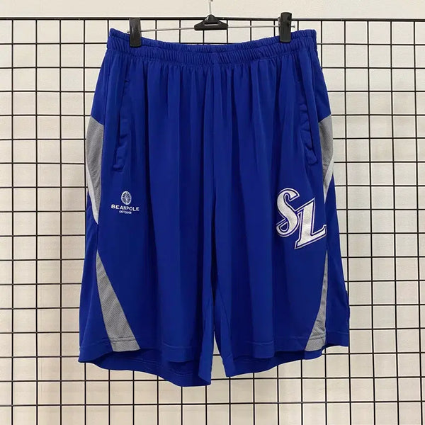 [BUNJANG] Beanpole Samsung Lions Issued Training Shorts (Size 100) / <100> 빈폴 삼성 라이온즈 지급용 트레이닝 반바지