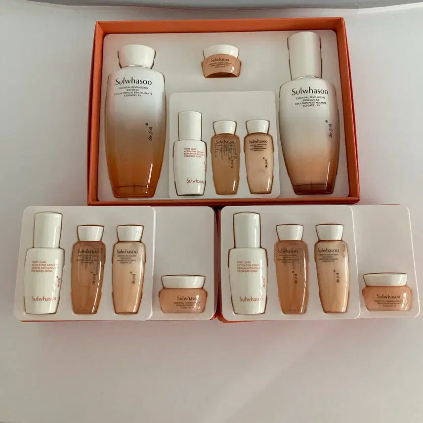 [BUNJANG] Sulwhasoo Essential Comfort Balancing Emulsion & Water Set with 4-Item Kit (2 sets) / 설화수 자음2종+4종키트2개
