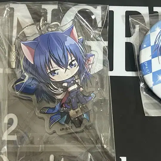 [BUNJANG] Kamichama Karin Tomoe Keychain & Badge Bundle / 캐릭캐릭체인지 팝업 토마 키링 뱃지 일괄
