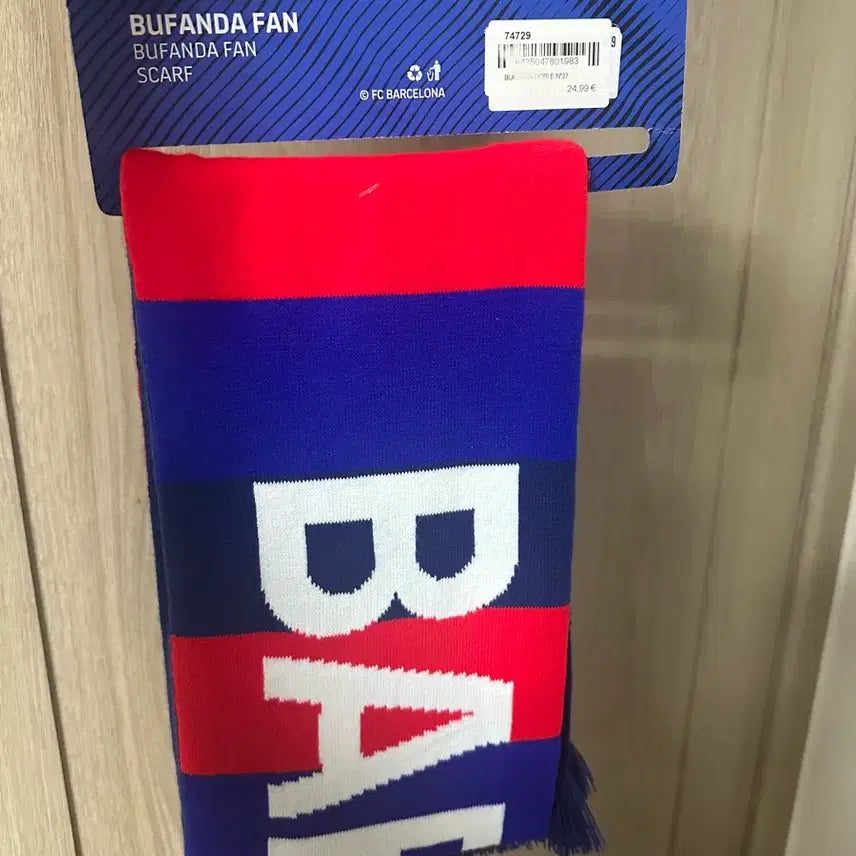 [BUNJANG] FC Barcelona Official Scarf / 바르셀로나 머플러