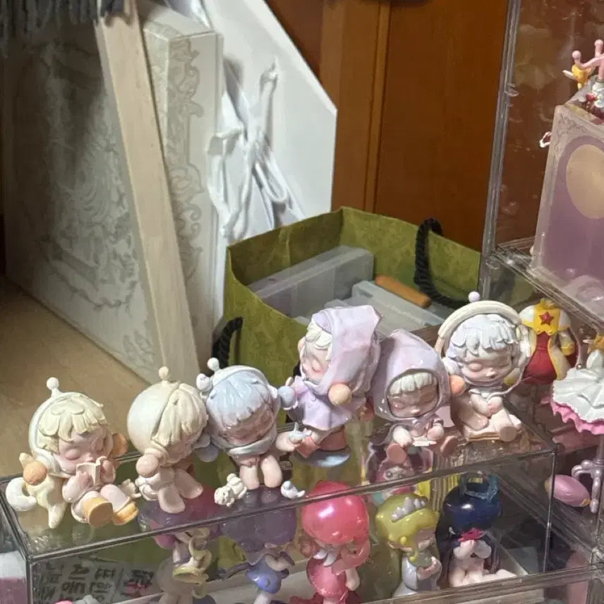 [BUNJANG] Skull Panda Ceramic Figure Bundle Set / 스컬판다 도자기 6개 일괄