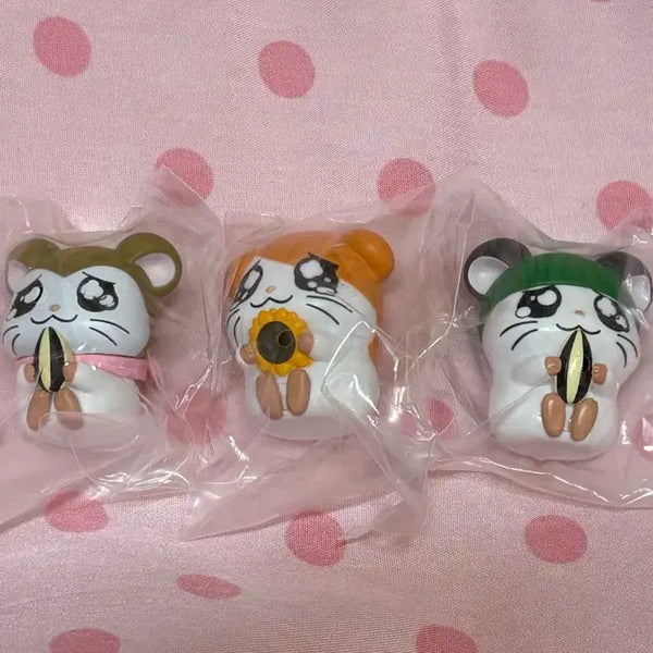 [BUNJANG] Hamtaroh Muchi-Bokke Series 2 Figures Bundle Set / 일괄)방가방가 햄토리 마치보케 2탄 피규어 가챠 모자 햄토리 머플러
