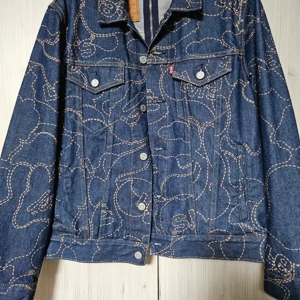 [BUNJANG] BAPE x Levi's Denim Jacket & Pants Set-up / 베이프 x 리바이스 데님 자켓, 팬츠 셋업