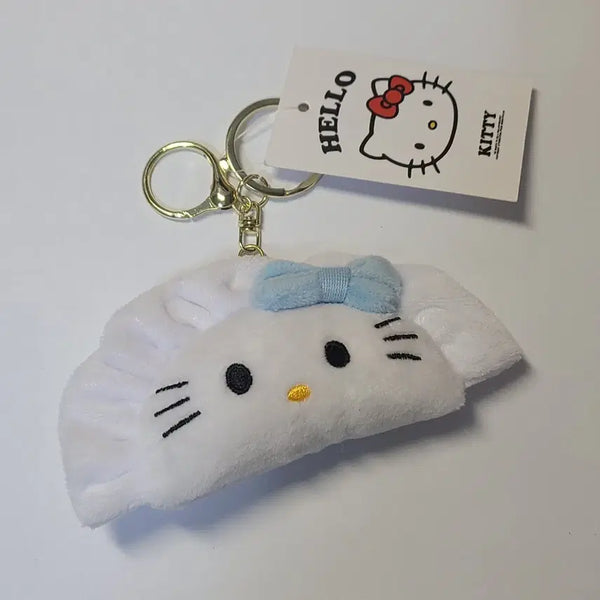 [BUNJANG] Sanrio Hello Kitty Dumpling Plush Keychain (New) / [새상품] 산리오 헬로키티 만두 교자 인형 키링