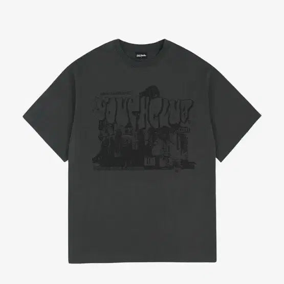 [BUNJANG] Graphic Print Cotton T-Shirt / 반팔티