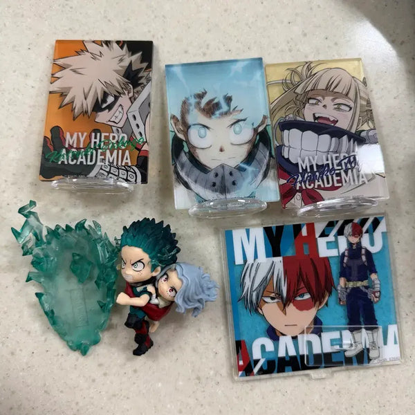 [BUNJANG] My Hero Academia Acrylic Stand & Re-Ment Figurines (Opened) / 히로아카 아크릴스텐드 및 리멘트