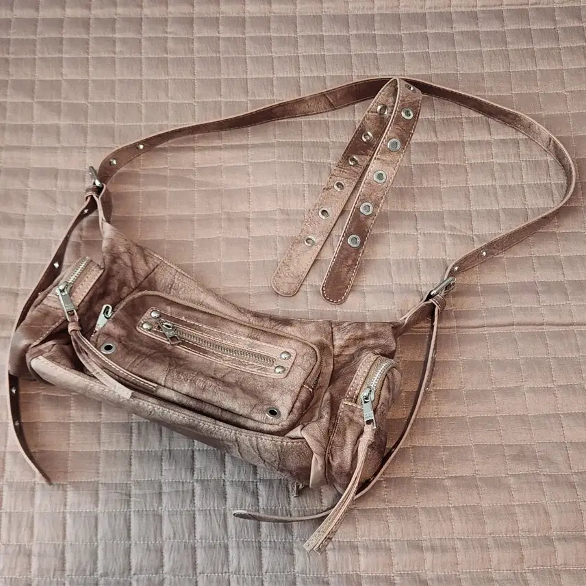[BUNJANG] Marco Bag Dusty Pink Tote Bag / 블랙퍼플 마르코백 더스티핑크