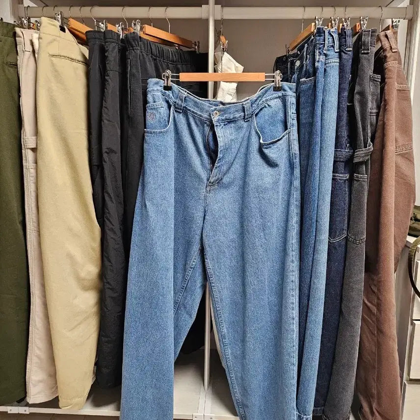 [BUNJANG] Polar Skate Big Boy Pants Mid Blue XL / 폴라스케이트 빅보이 팬츠 미드블루 XL