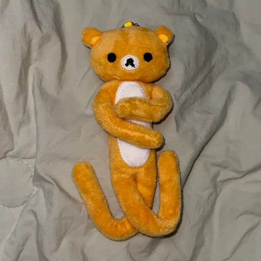 [BUNJANG] Rilakkuma Wire Art Doll Keyring / [새상품] 롱다리 리락쿠마 철사인형키링 산엑스밤티코리락쿠마키이로이토리가챠