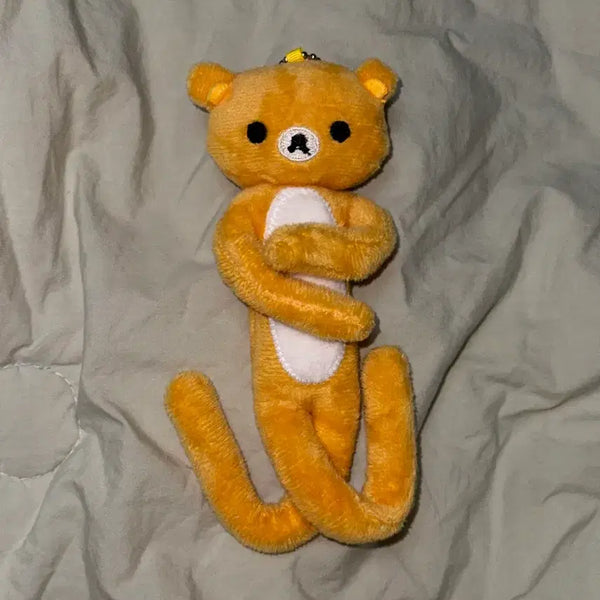 [BUNJANG] Rilakkuma Wire Art Doll Keyring / [새상품] 롱다리 리락쿠마 철사인형키링 산엑스밤티코리락쿠마키이로이토리가챠