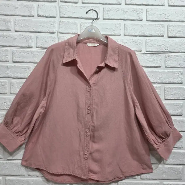 [BUNJANG] Malbon Golf 2024 Rayon Linen Blend Shirt (Size 55-77) / 2024년 맬본 마셔츠 55ㅡ77