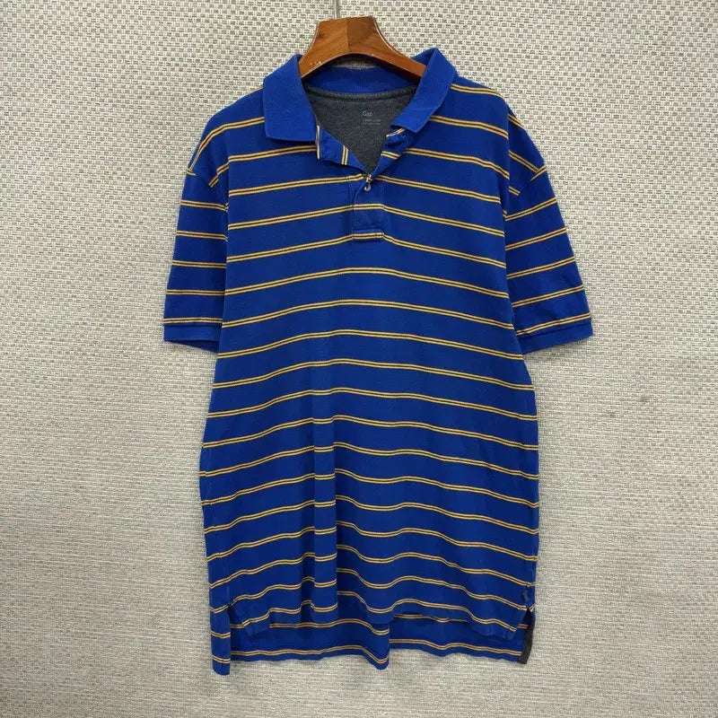 [BUNJANG] GAP Short-Sleeve Collar T-Shirt L / 갭 GAP 반팔카라티 L D02071