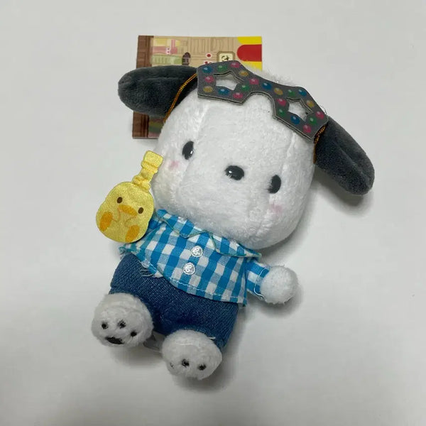 [BUNJANG] Sanrio Makgwaja Main Store Series Pochacco Mascot Holder Keychain / 산리오 막과자 본점 시리즈 마스코트 홀더 키링 포차코