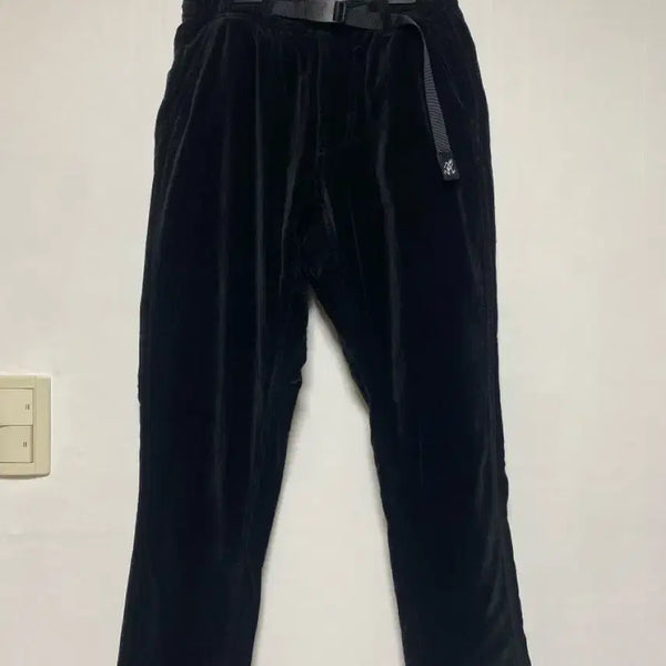 [BUNJANG] Gramicci Velour Belted Pants Size S / [GRAMICCI] 그라미치 벨루어 벨티드 팬츠 S사이즈
