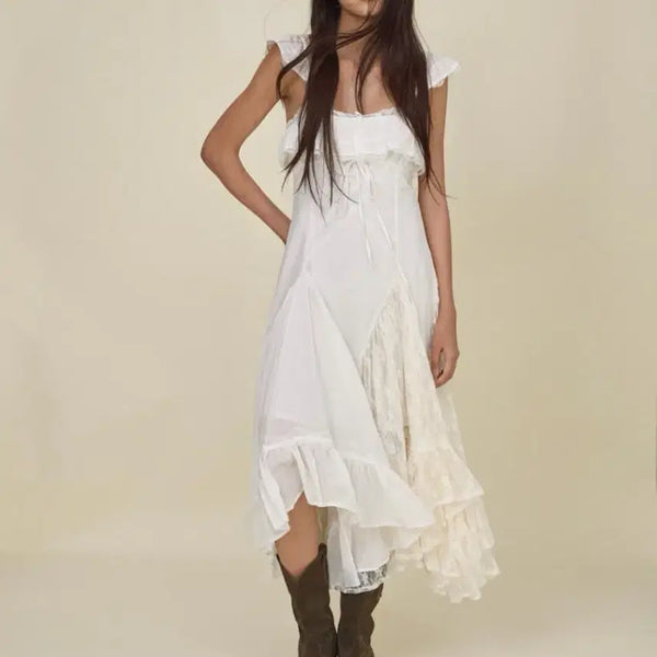 [BUNJANG] Glowny Enchanted Cotton Lace Dress / 글로니 ENCHANTED COTTON LACE DRESS