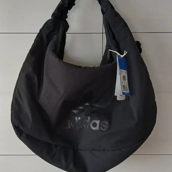 [BUNJANG] Adidas Shoulder Bag Black / 정품QR인증 아디다스 숄더백 블랙 새상품 탭