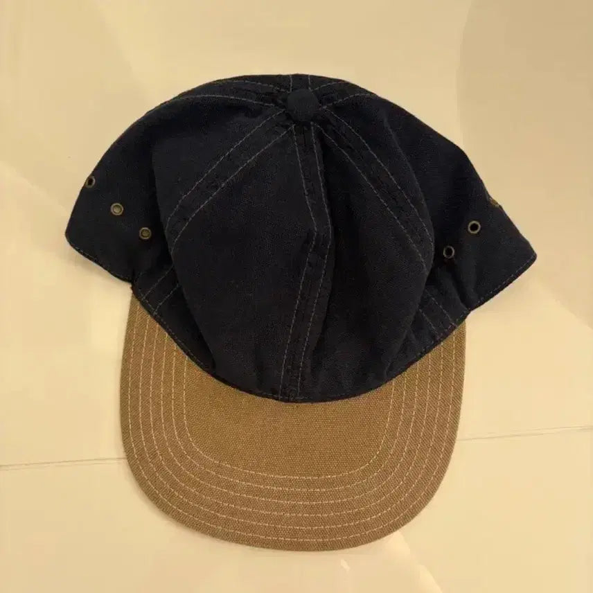 [BUNJANG] Khakis Stuff Cap Navy / 카키스 캡 모자 khakis stuff cap navy