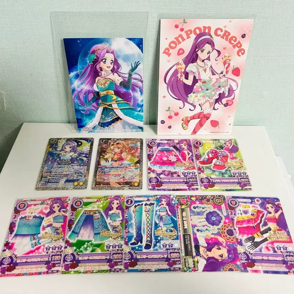 [BUNJANG] Aikatsu! Mizuki & Luna Goods Card Bundle Set / 일괄) 아이엠스타 아이카츠 미즈키 루나 굿즈 카드