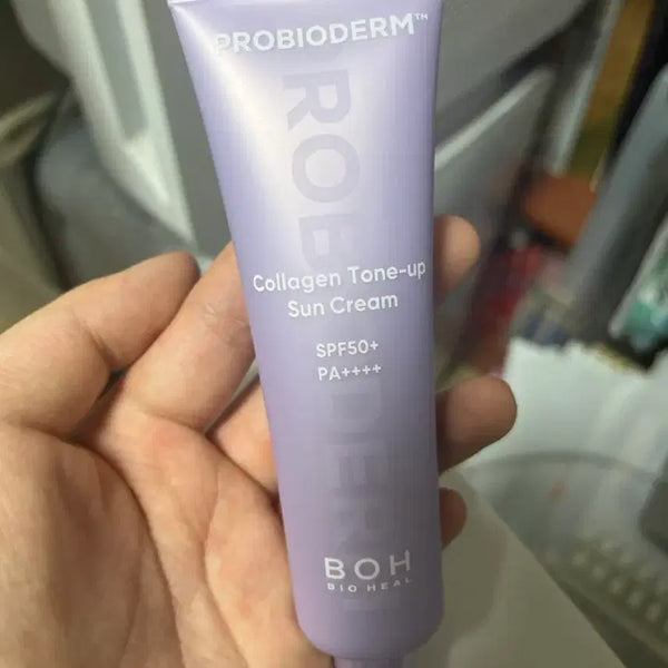 [BUNJANG] BioHeal PH Sensotone Collagen Tone-Up Sun Cream SPF50+ PA++++ / 바이오힐보 콜라겐 톤업 선크림 새상품