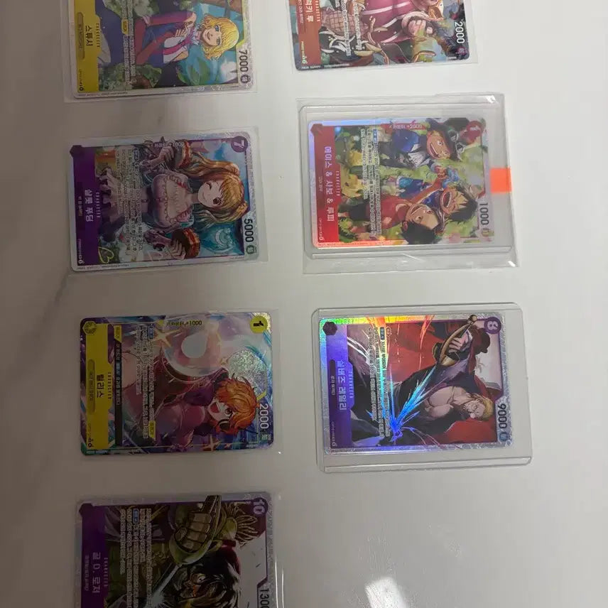 [BUNJANG] One Piece Card Bundle Set (7 types) / 원피스 카드 7종 일괄